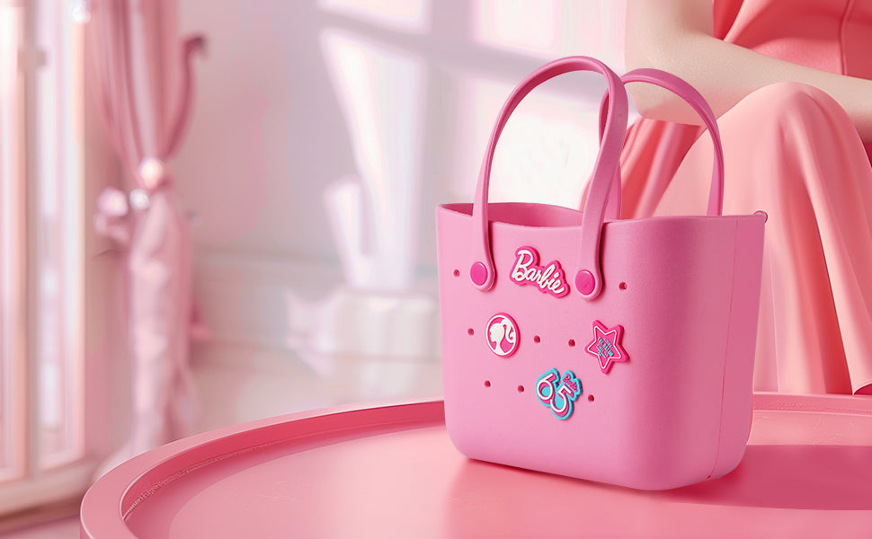 MINISO Barbie Sunlight Shining Serie Lunchbox Ben to Aufbewahrungstasche Mädchen Geburtstagsgeschenk 